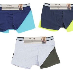 He Retro Short 2er M - XXL 95% Baumw 5 % El VE 24