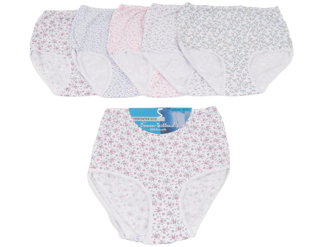 Damen - Slip, 5er "Anna" VE 25