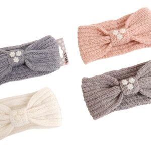 Da Stirnband Strick "Schleife" VE 40