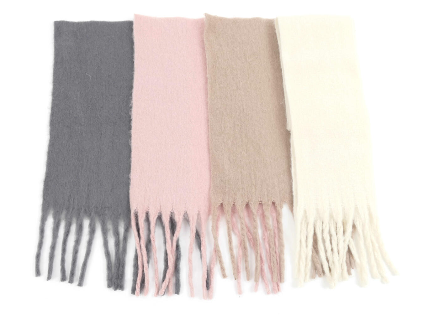 Da Schal mit Fransen 38 x 200 cm VE 40