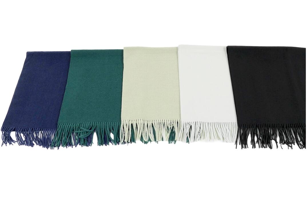 Da Paschmina Schal mit Fransen 65 x 180 cm VE 40