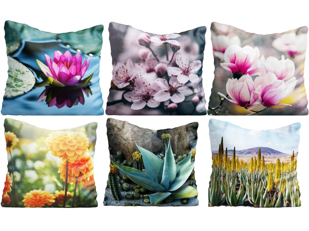 Dekokissen OUTDOOR 6 Designs 45 x 45 cm VE 12