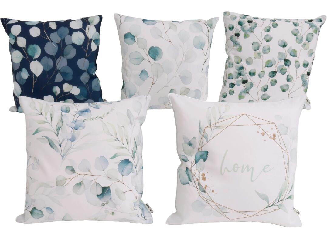 Dekokissen OUTDOOR "Eukalyptus" 45 x 45 cm VE 12