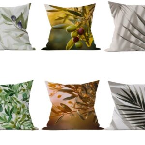 Dekokissen OUTDOOR "Oliven" 45 x 45 cm VE 12