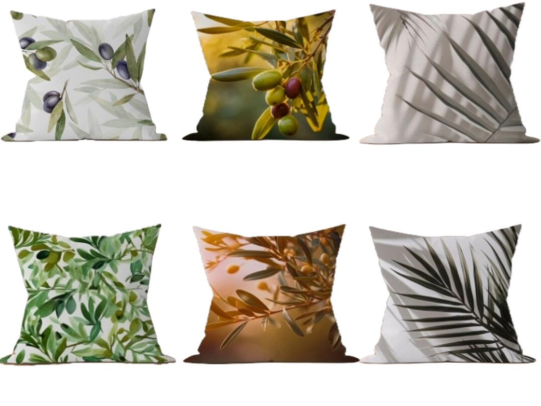 Dekokissen OUTDOOR "Oliven" 45 x 45 cm VE 12