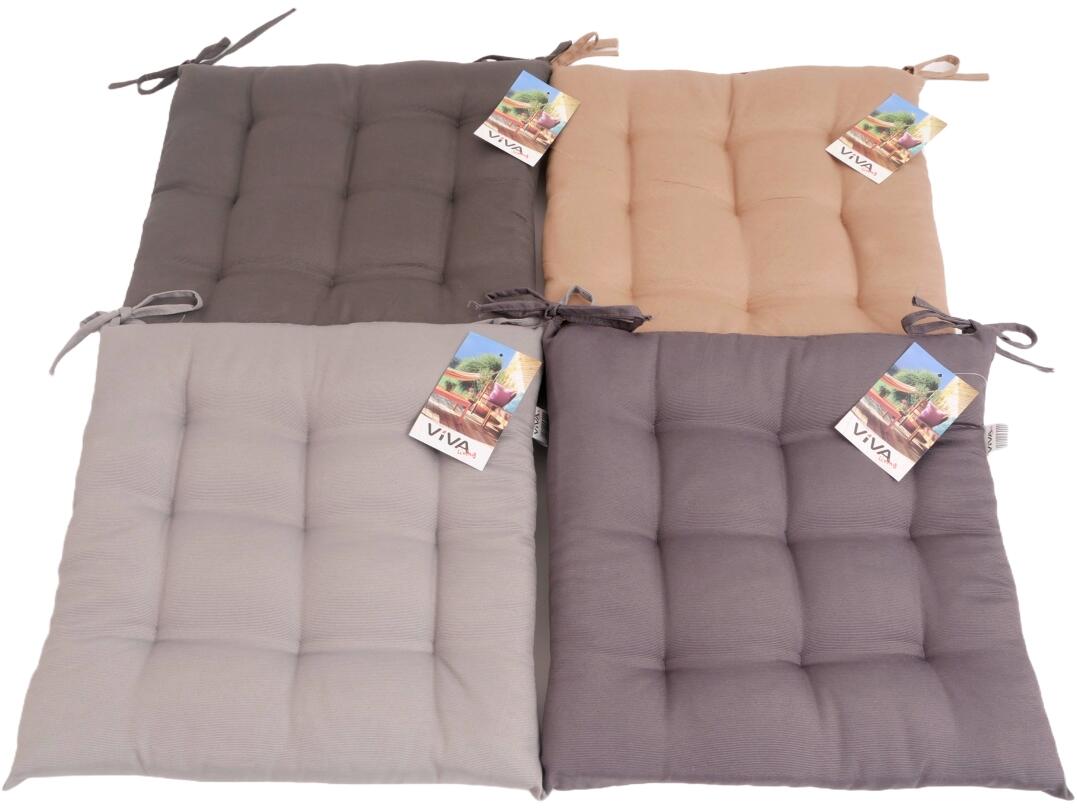 Sitzkissen 40 x 40 x 5 cm 9 Punktesteppung VE 16