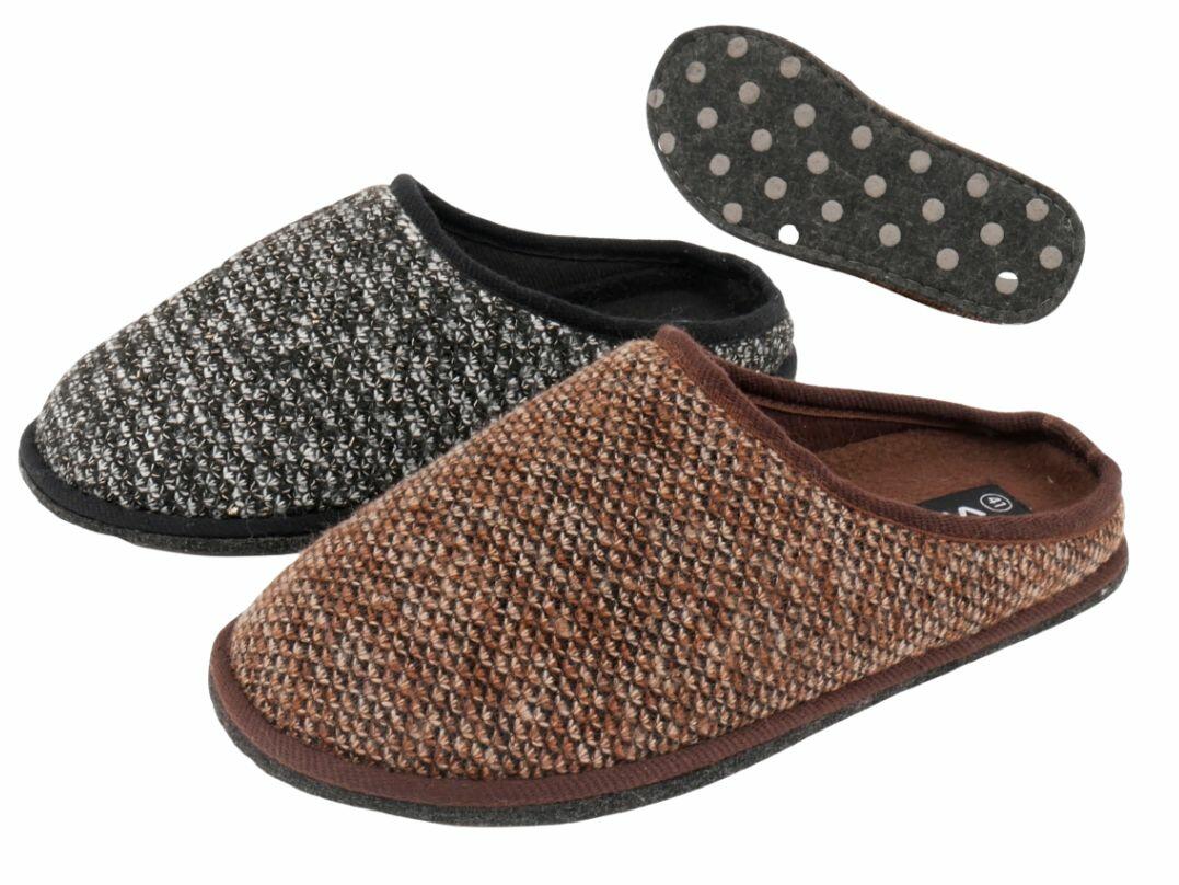 He Hausschuh Teppichsohle 40-46 VE 12