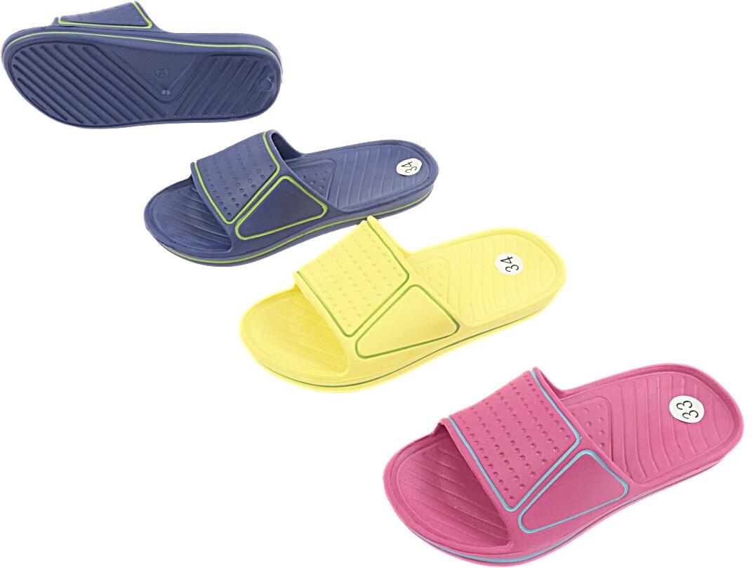 Kd Badepantolette uni 30 - 35 VE 12