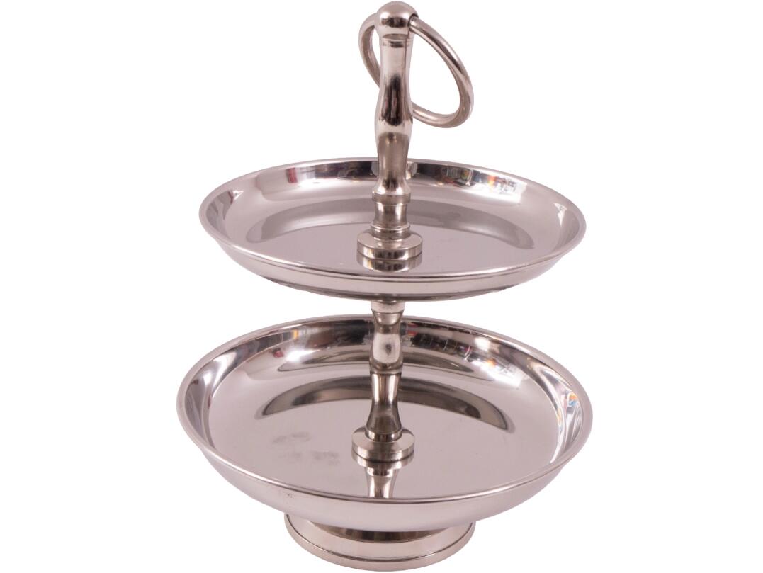 Etagere Edelstahl 2 Böden VE 6