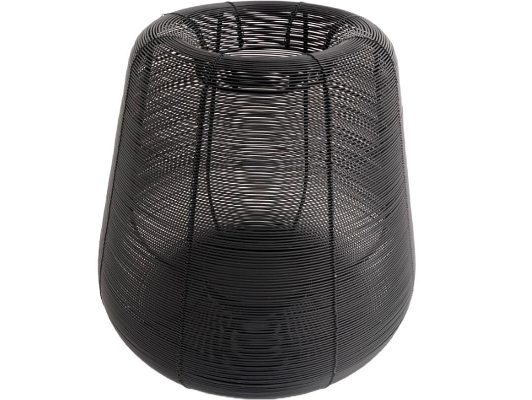 Windlicht schwarz 33 x 31 cm VE 2