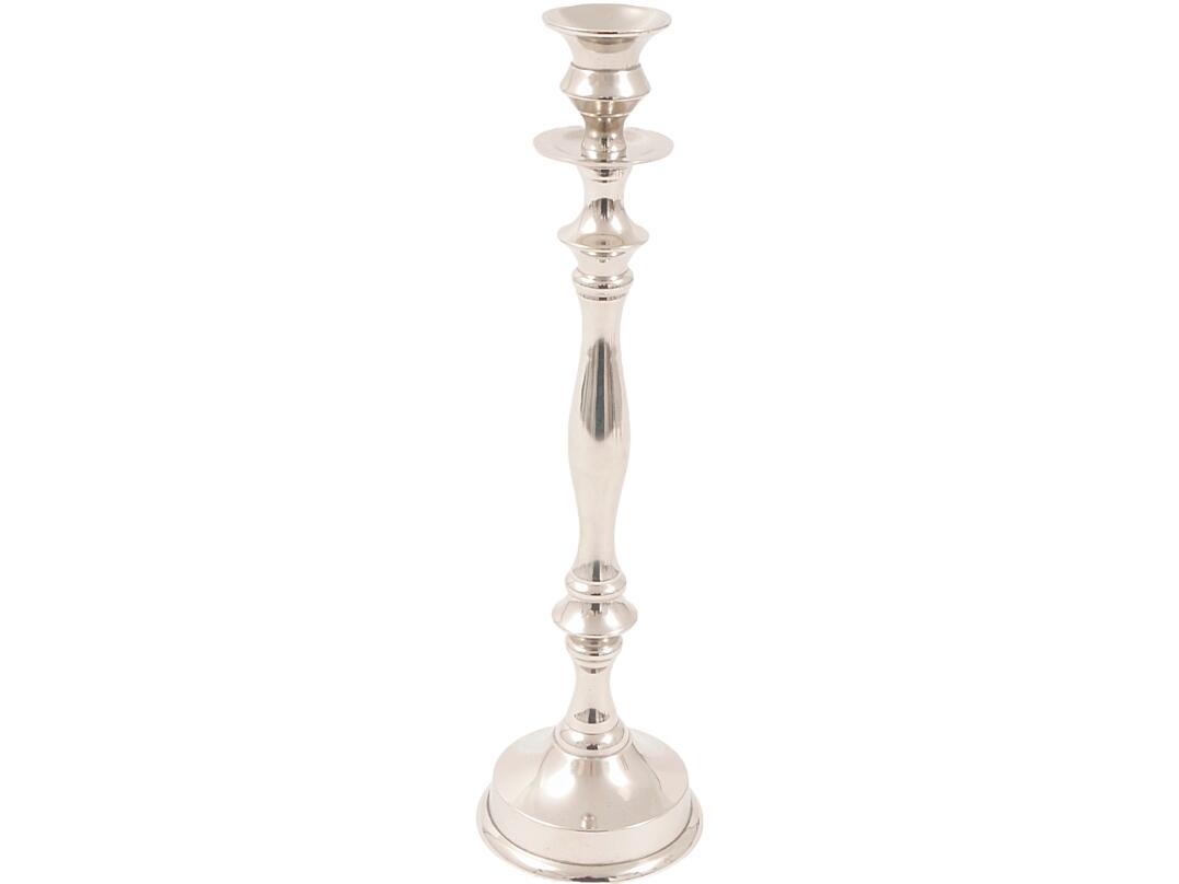 Kerzenständer Alu Höhe 36,5cm VE 12