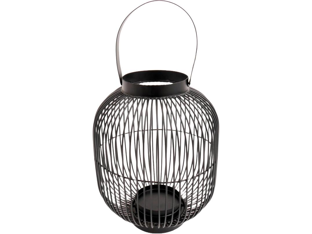 Windlicht mit Henkel aus Metall VE 4