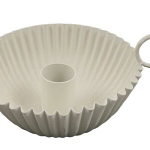 Kerzenhalter taupe 12,5 x 11 cm VE 48