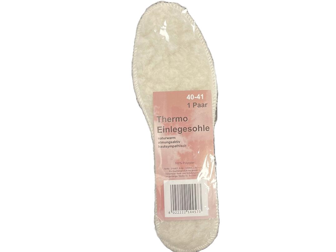 Einlegesohle Fell VE 120