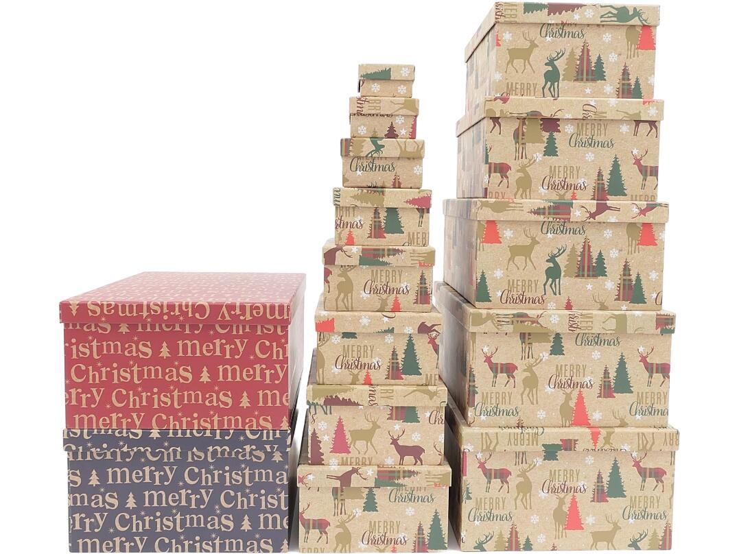 Geschenkbox "Weihnachten" 13er VE 4