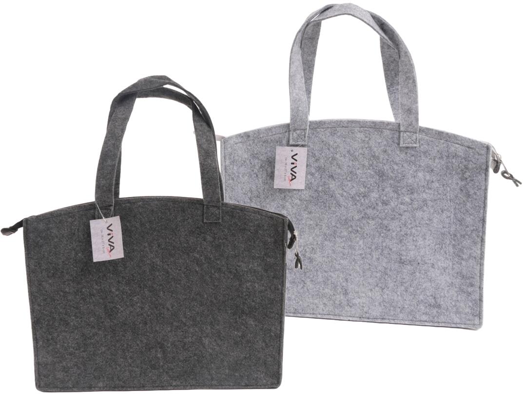 Filz - Einkaufstasche ca. 36 x 27 x 6 cm VE 24