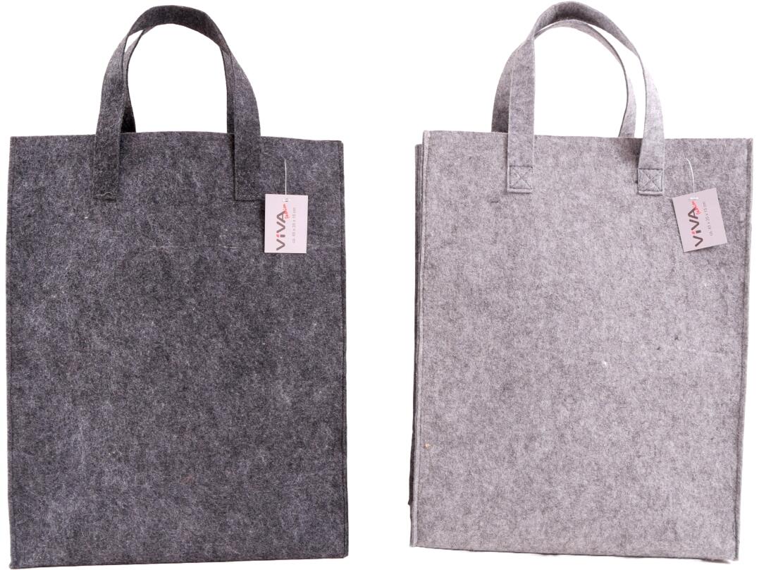 Einkaufstasche aus Filz ca. 45 x 35 x 15 cm VE 24