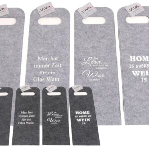 Flaschenbeutel aus Filz ca. 42 x 15 cm VE 96