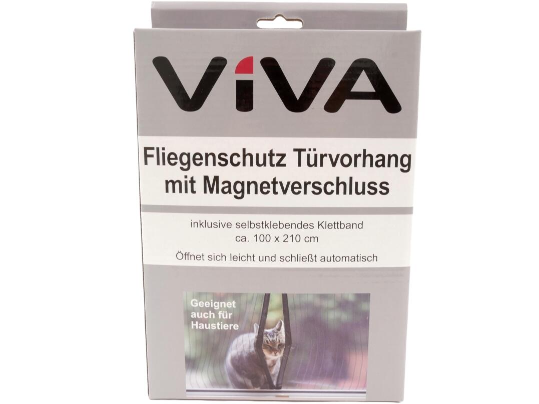 Fliegengitter Türvorhang magn 100 x 210 cm VE 24
