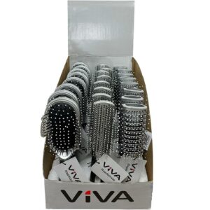 Haarbürste 3 fach sortiert im Display VE 48