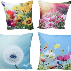 Dekokissen OUTDOOR "Blumen 4" 45 x 45 cm VE12