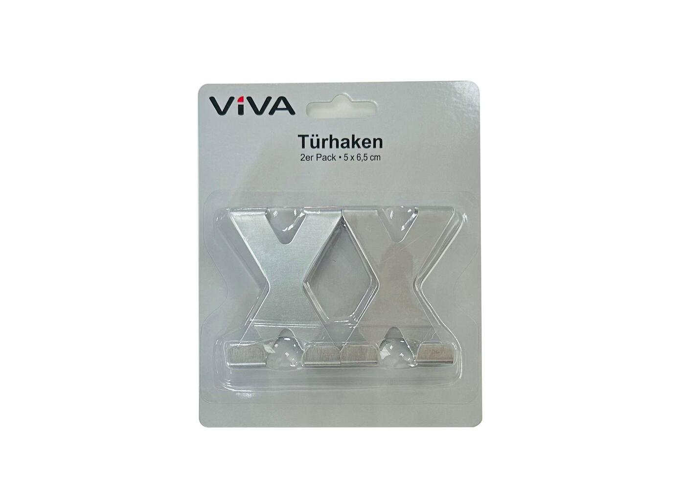 Türhaken 2er Pack VE 48