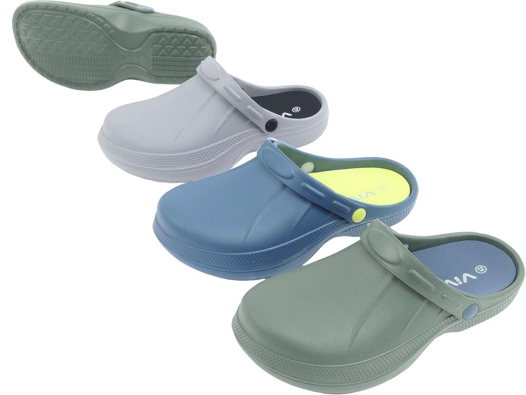 He Clogs mit Einlage 41 - 46 VE 24