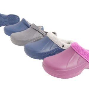 Da/He Clog uni mit Innenfell 38 - 45 VE 18