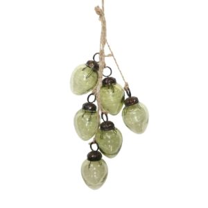 Glaskugeln an Band 6er VE 18/1