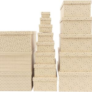 Geschenkbox "Herz/Linie/Punkt/Klecks" 13er VE 4