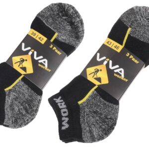 He Socke,Kurzform,  Worker 3er 39/42 - 43/46 VE 40