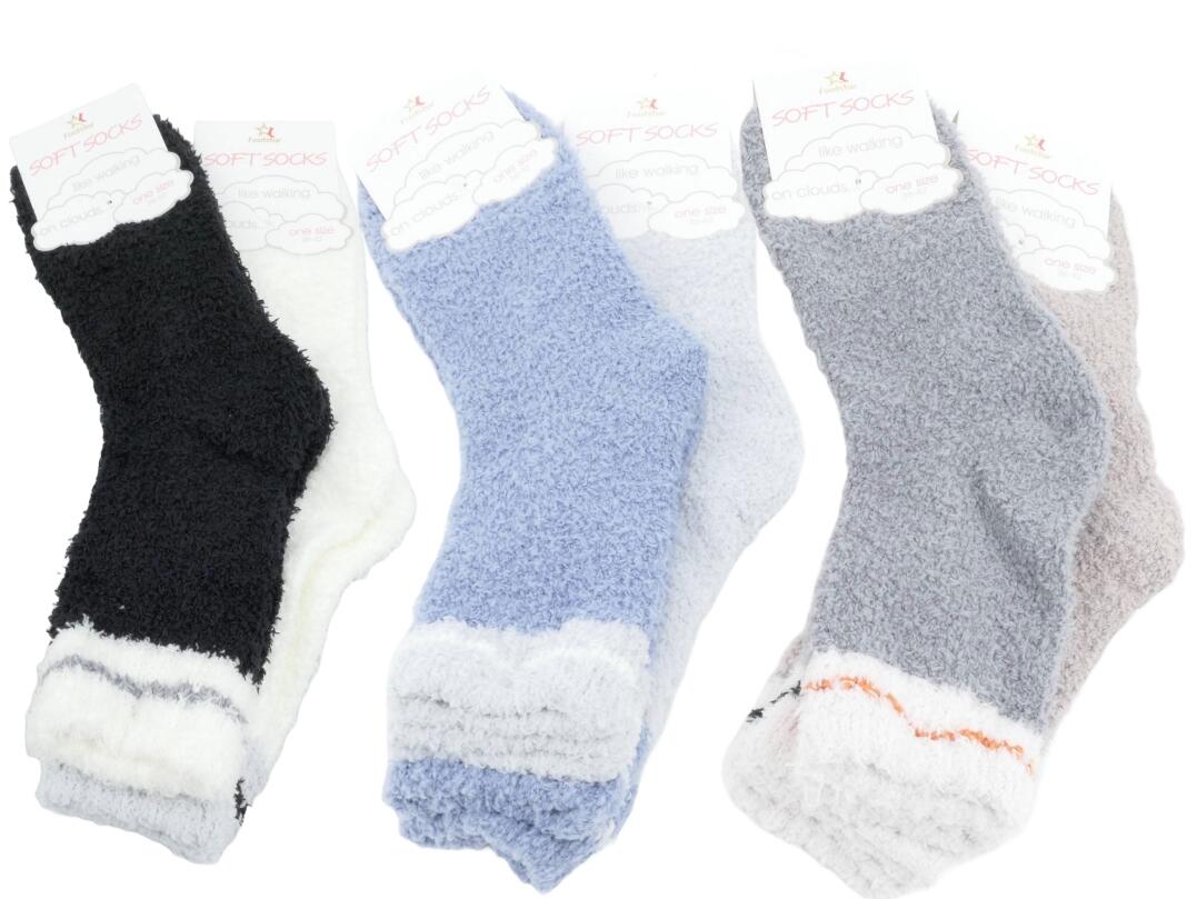 Da Kuschelsocke, SOFTSOCKS, 2er Pack, VE 30