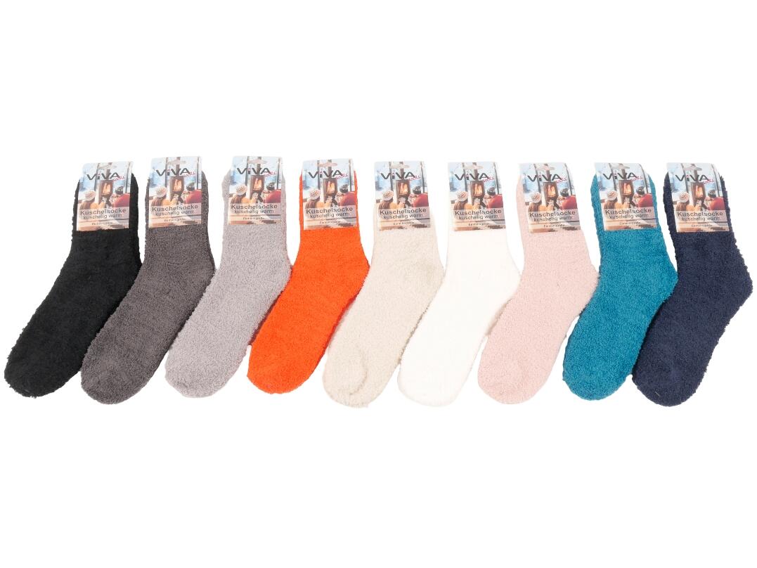 Da Kuschelsocke uni Einheitsgröße VE 120