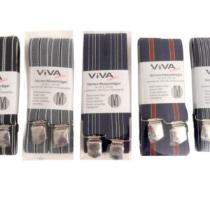 He Hosenträger gestreift ca. 3,5 x 125 cm VE 10