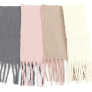 Da Schal mit Fransen 38 x 200 cm VE 40
