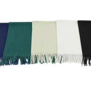 Da Schal mit Fransen  Paschmina Style  VE 40