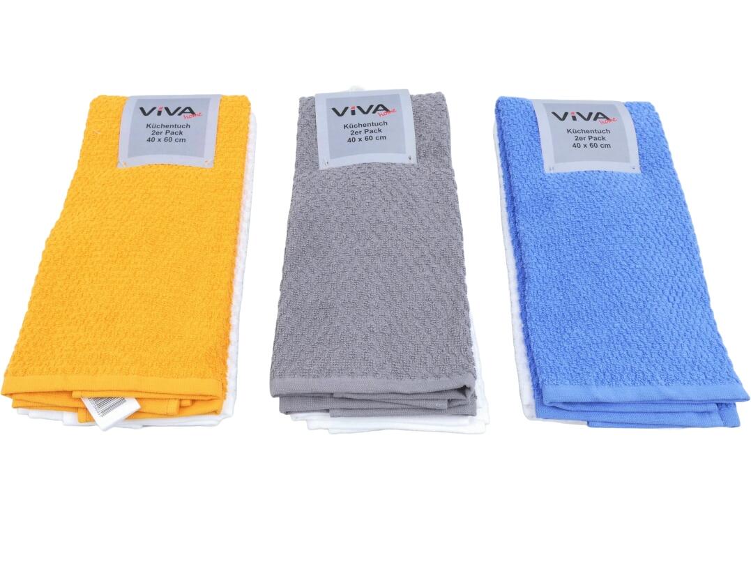 Küchenhandtuch 40 x 60 cm 2er VE 48