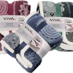 Wohndecke Ornamente 150 x 200 cm VE 6