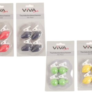 Tischdeckenbeschwerer Früchte 4er VE 24