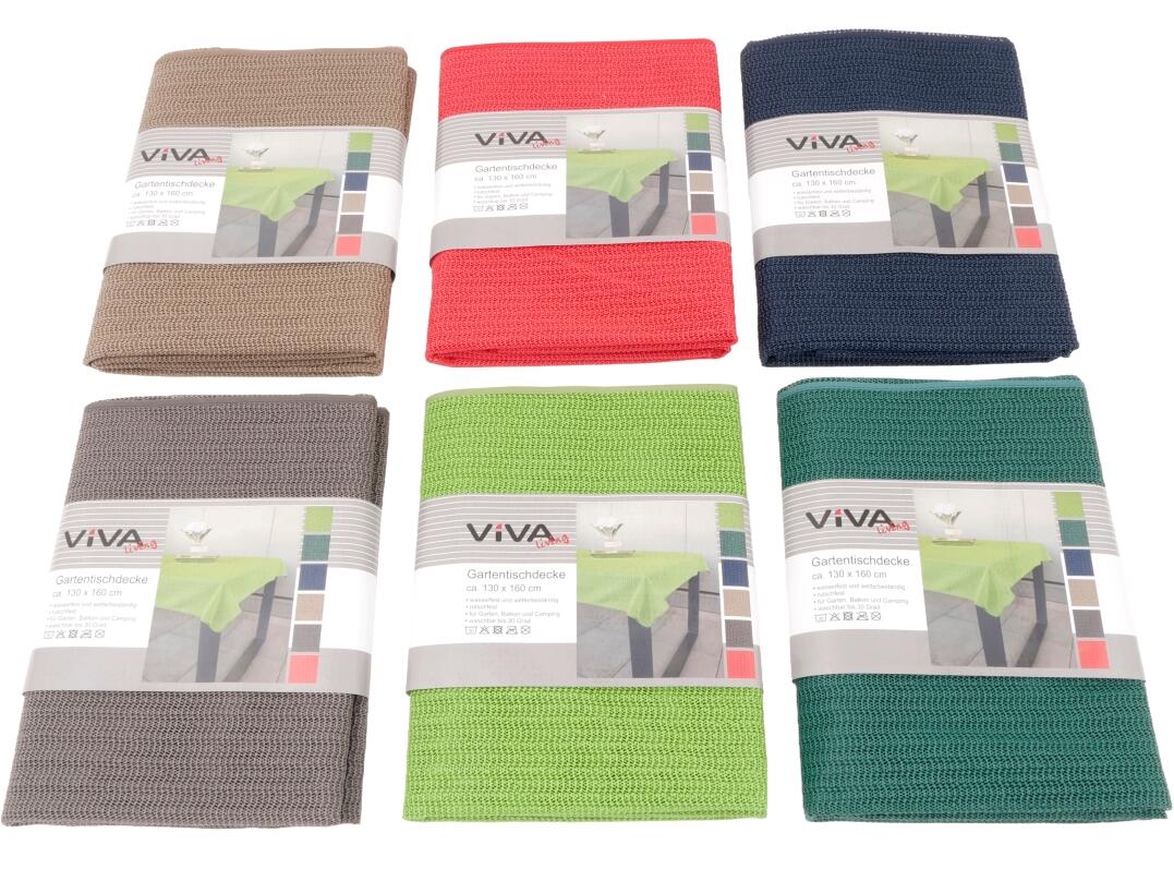 Gartentischdecke Weichschaum 130 x 160 LFGB VE 10