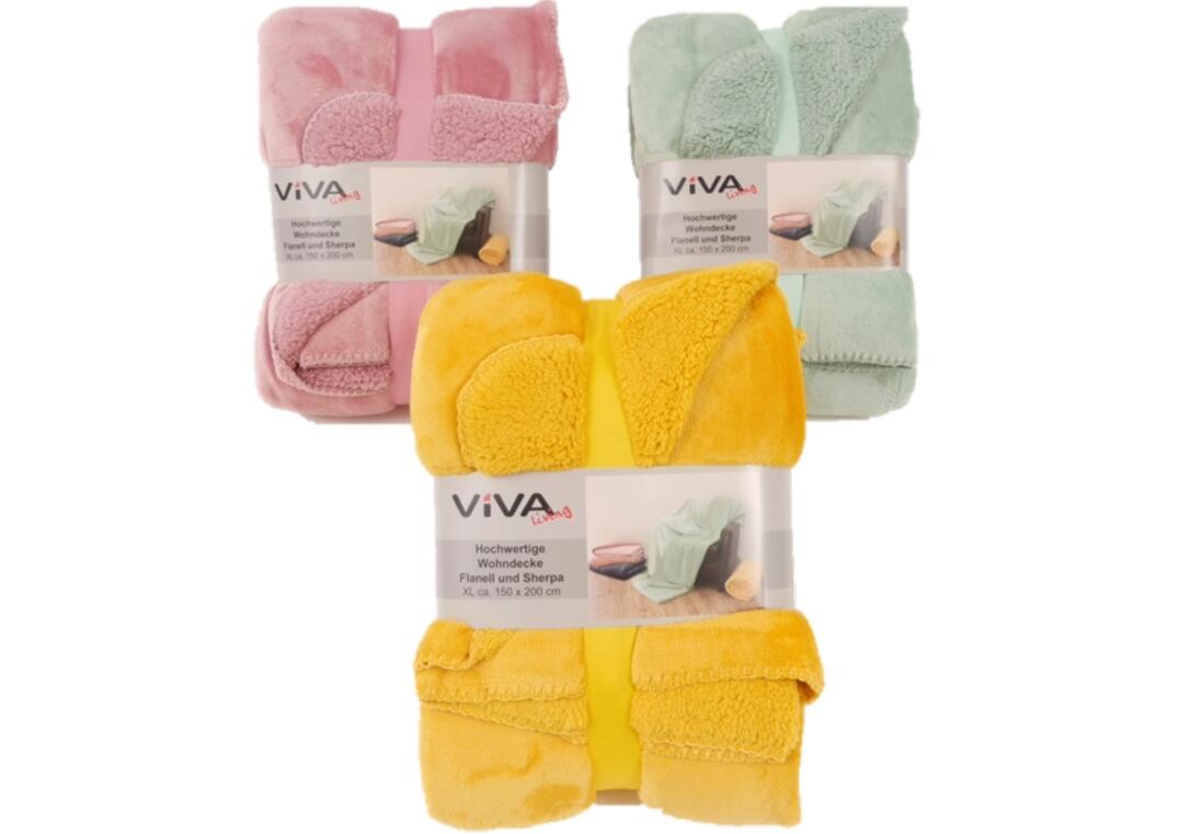Wohndecke 150 x 200 cm VE 6