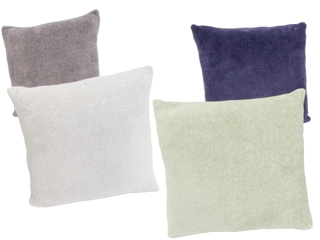 Dekokissen Flanell meliert, 45 x 45 cm, VE 12