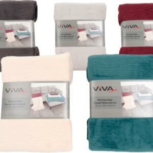 Wohndecke Flanell 3D-Prägung, 150 x 200 cm, VE 12