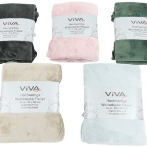 Microfaser Flanelldecke 150 x 200 cm VE 12