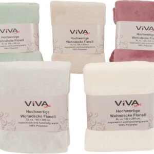 Microfaser Flanelldecke 150 x 200 cm VE 12