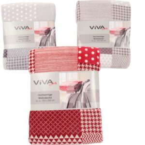 Microfaser Kuscheldecke 150 x 200 cm VE 12