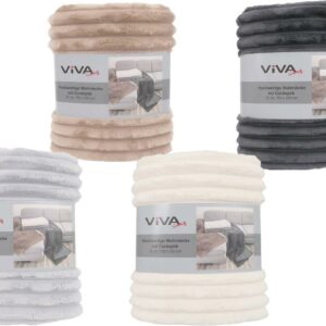 Wohndecke Cordoptik 150 x 200 cm VE 12