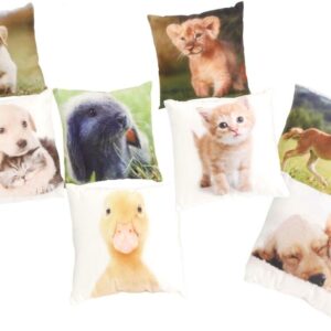 Kissen Tiermotiv ca. 25 x 25 cm VE 40