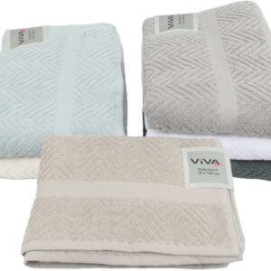 Duschtuch Jacquard 550 gsm 70 x 140 cm VE 12