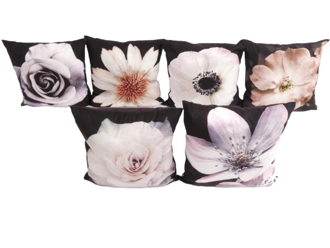 Dekokissen Blüten 3 45 x 45 cm VE 12